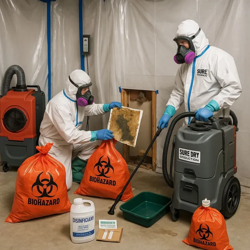 Contaminated Water Handling Protocols process in Mars, PA