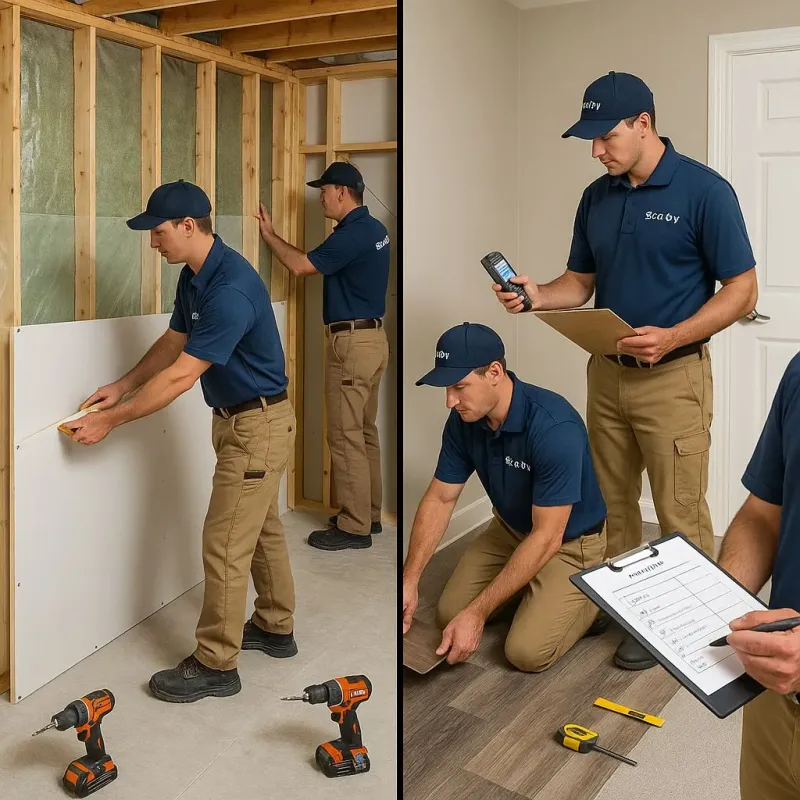 Repairs and Reconstruction process in Mars, PA